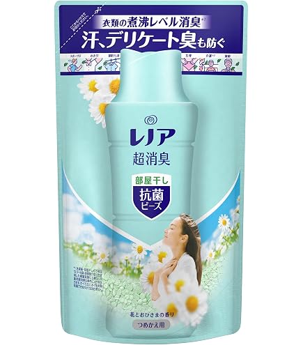 Amazon | レノア 超消臭+ 抗菌ビーズ リフレッシュフローラル 本体